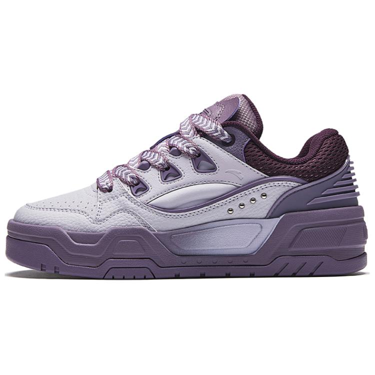 Anta Micro Sugar 2 Height Increasing Lightweight Low-Top Skateboard Shoes Women's Purple