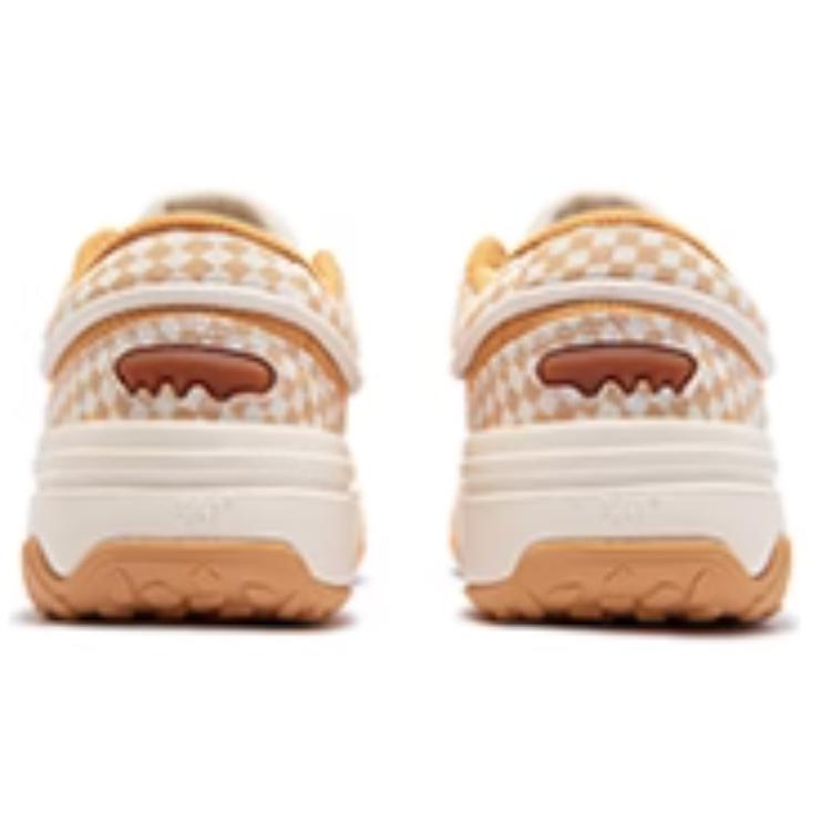361° Shortbread Anti Slip Wear Resistant Mid Top Skateboard Shoes Women's Beige Yellow купить в интернет-магазине Yoocart с быстрой доставкой по России.