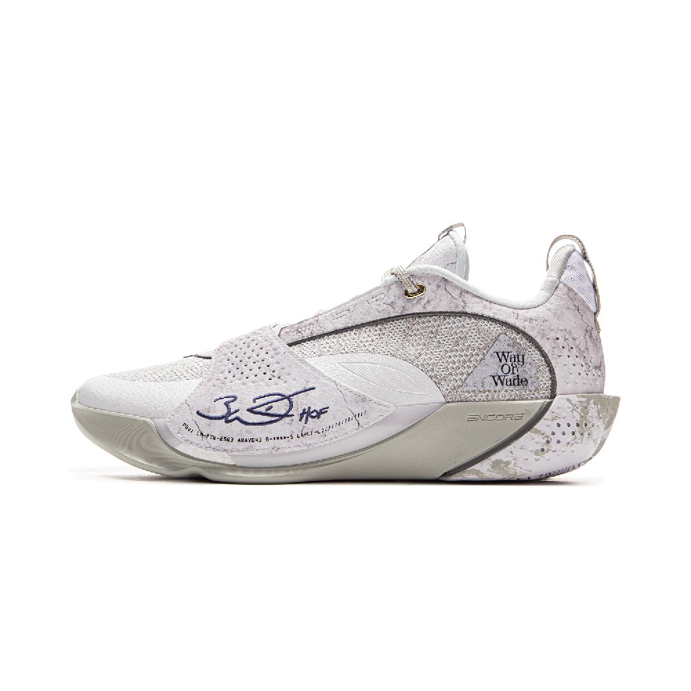 LiNing Full City 13 Abrasion Resistant Shock Absorbers Low Top Basketball Shoes Men's White Gray