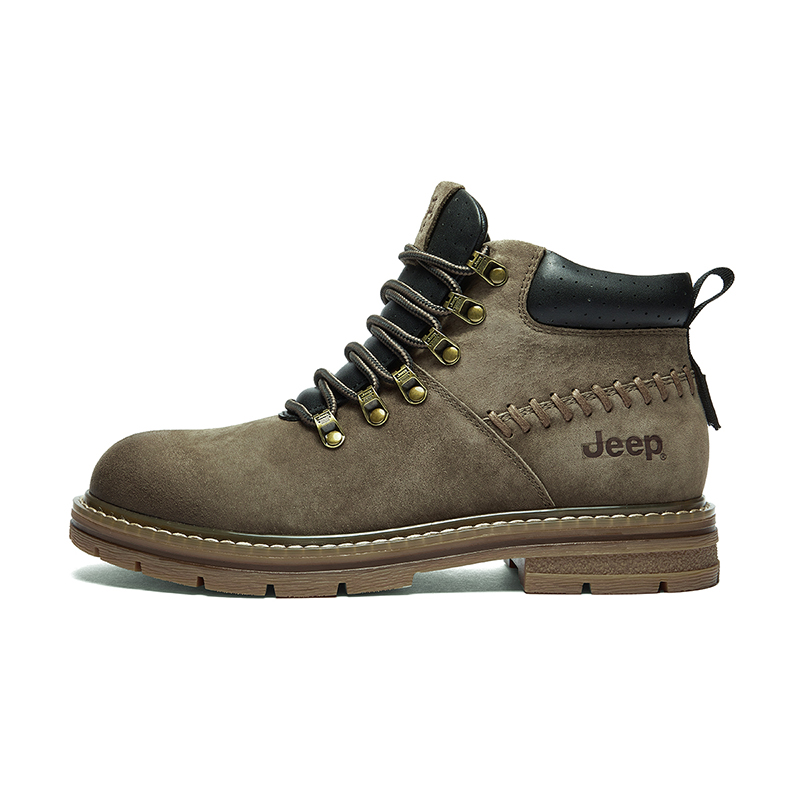 Jeep Crew Martin Boot Men's Khaki