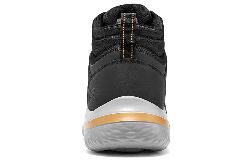 Skechers Delson 3.0 High Top Casual Shoes Men's Black купить в интернет-магазине Yoocart с быстрой доставкой по России.