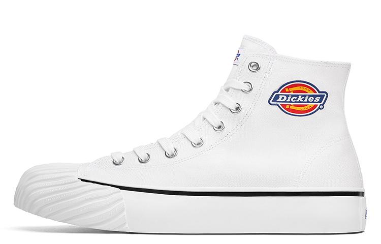 Dickies High-Top Canvas Shoes Unisex White