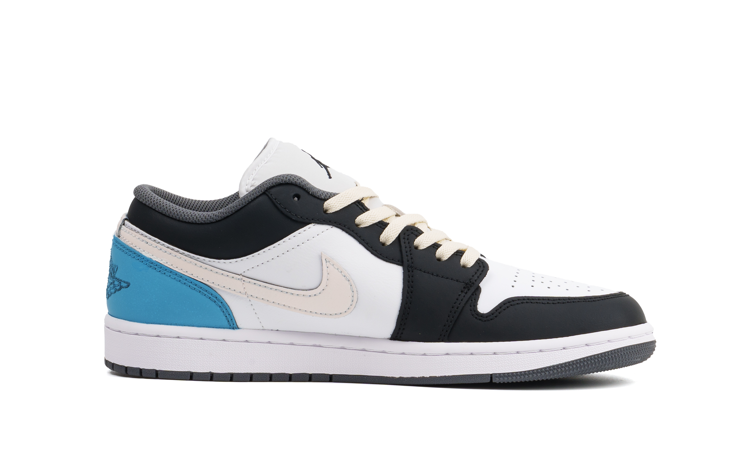 Jordan Air Jordan 1 Cushioning, Wear Resistant Low Top Vintage Basketball Shoes Unisex Blue купить в интернет-магазине Yoocart с быстрой доставкой по России.