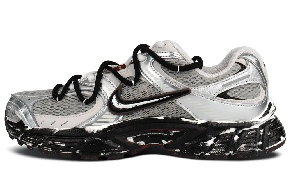 Nike V5 RNR Abrasion Resistant Breathable Low top Casual City Commute Running Shoes Unisex Silver Gray