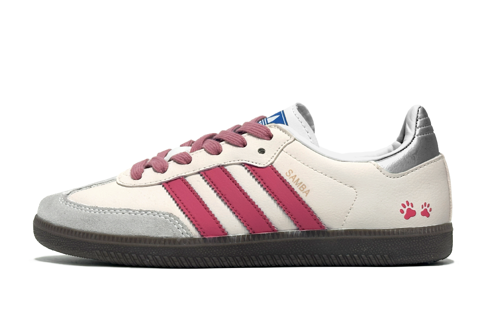 Adidas Originals SAMBA OG Cushioning, Wear Resistant Low Top Skateboard Shoes Women's White