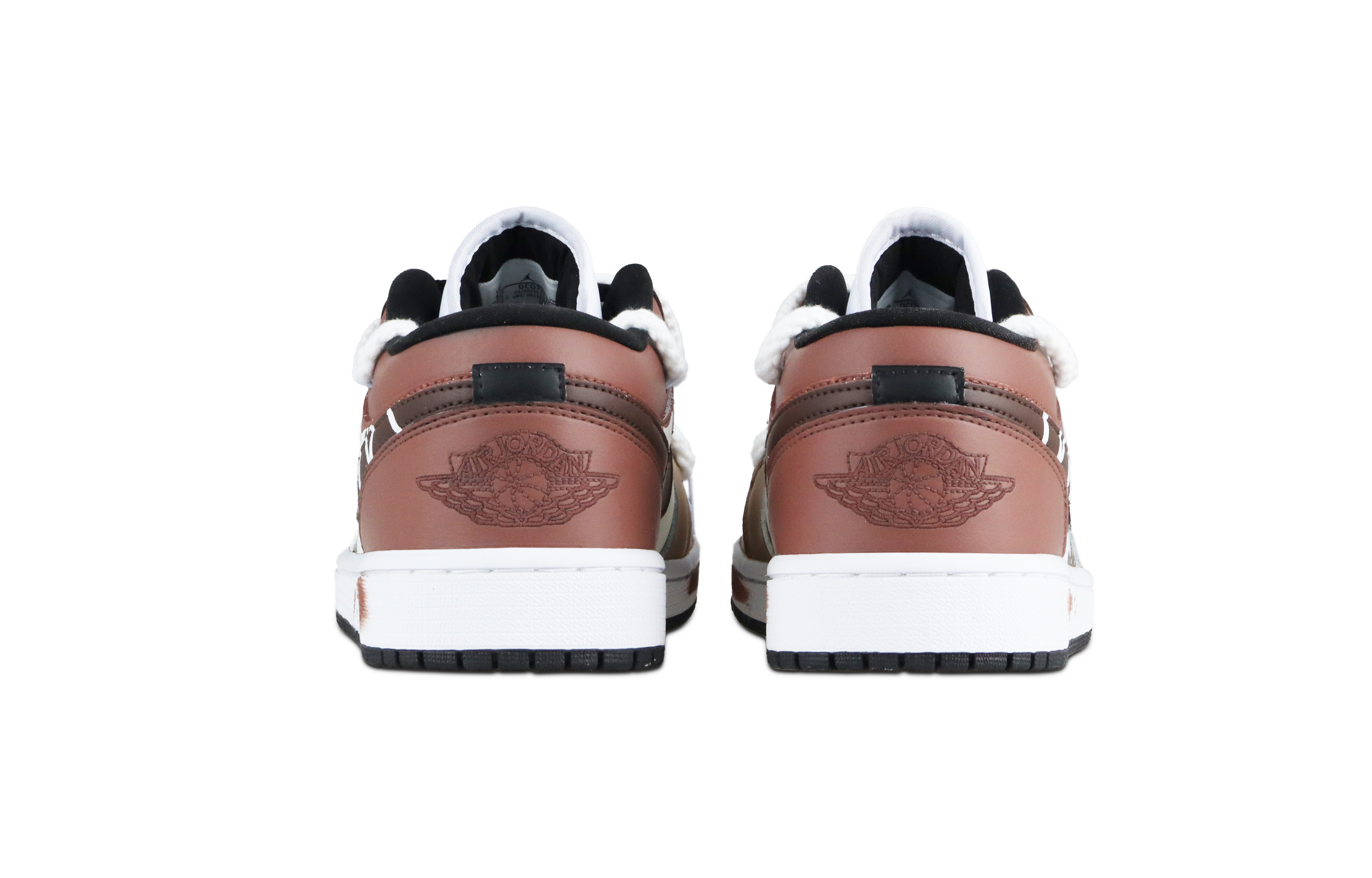 Jordan Air Jordan 1 Charming Rabbit Sweetheart Low top Vintage Basketball Shoes Unisex Umber купить в интернет-магазине Yoocart с быстрой доставкой по России.