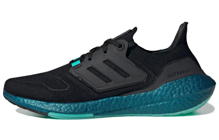 Adidas Ultra Boost 22 Core Black Mint Rush