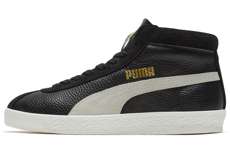PUMA Basket '68 Mid Trainers 'Black White'