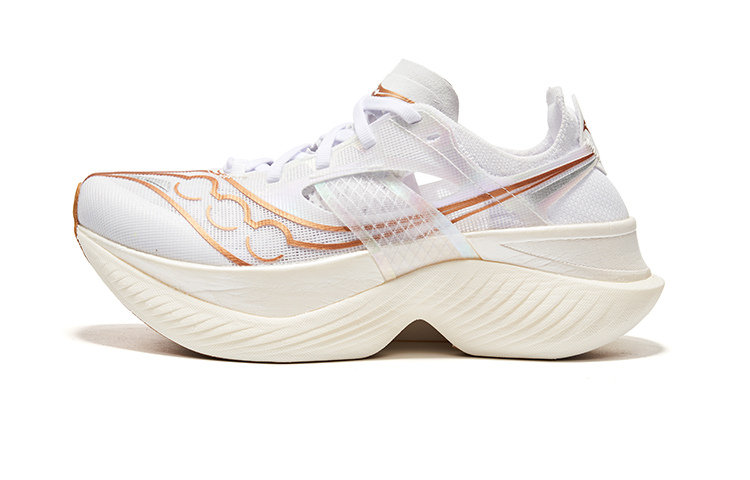 Saucony Endorphin Elite White Gold Women's