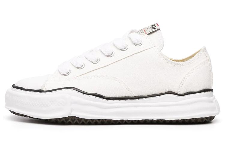 Maison MIHARA YASUHIRO Peterson Low Canvas White