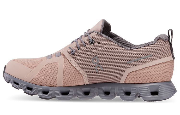 On Running Cloud 5 Waterproof Rose Fossil Women's