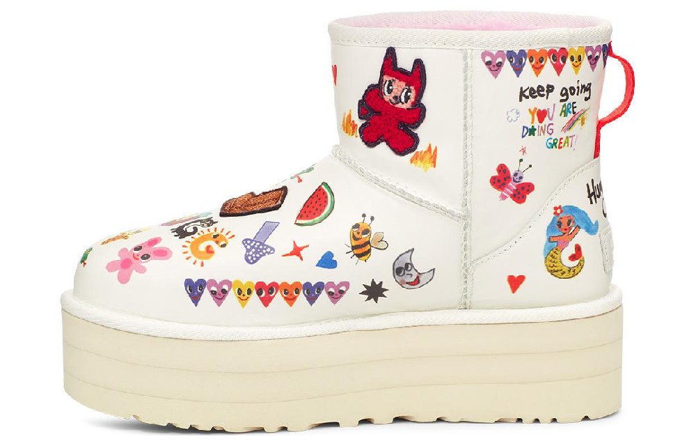 UGG Classic Mini Platform Boot Pop Sketch Women's