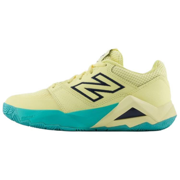 New Balance Abrasion Resistant Low Top Tennis Shoes Unisex Yellow Blue