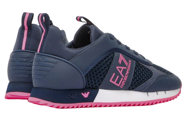EMPORIO ARMANI Casual Shoes Unisex Low top Marine Blue купить в интернет-магазине Yoocart с быстрой доставкой по России.