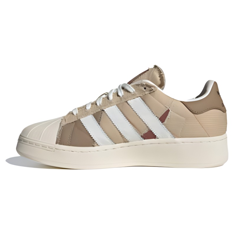 Adidas Originals SUPERSTAR XLG Low Top Skateboard Shoes Unisex Brown