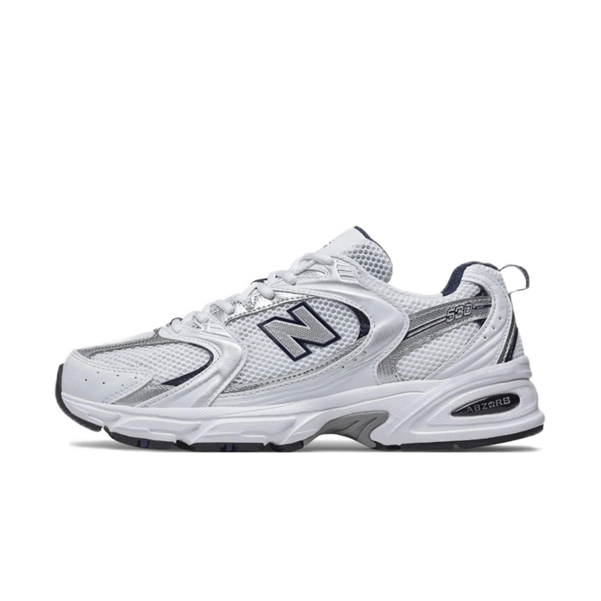 New Balance NB 530 Abrasion Resistant Slip Resistant Low Top Running Shoes Unisex White Yellow купить в интернет-магазине Yoocart с быстрой доставкой по России.