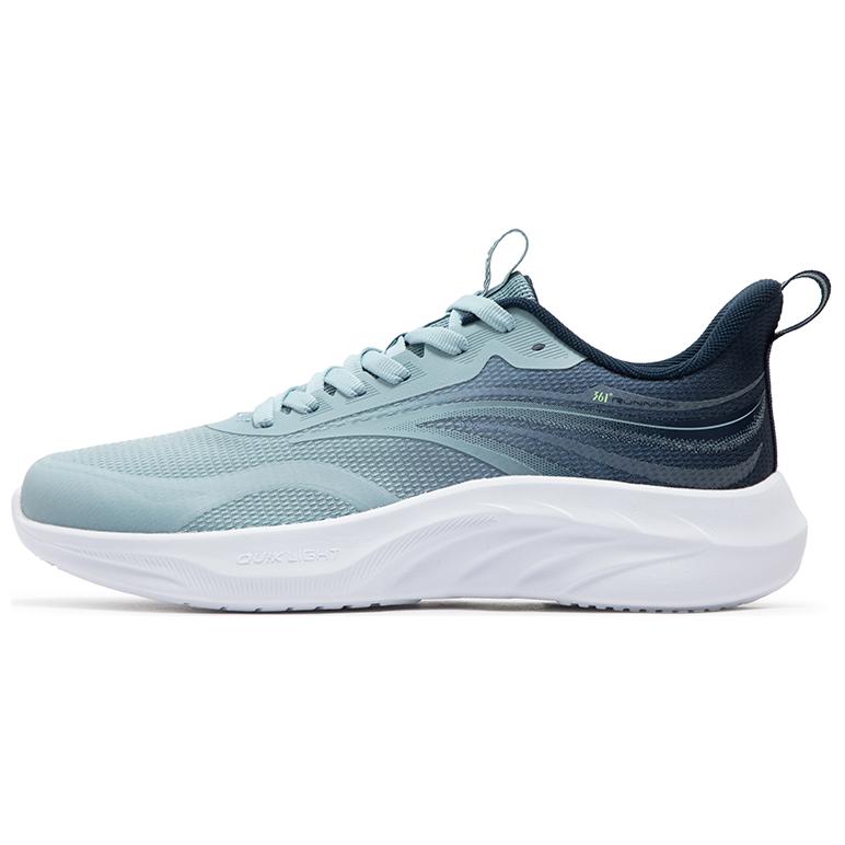361° Abrasion Resistant Low Top Running Shoes Men's Blue