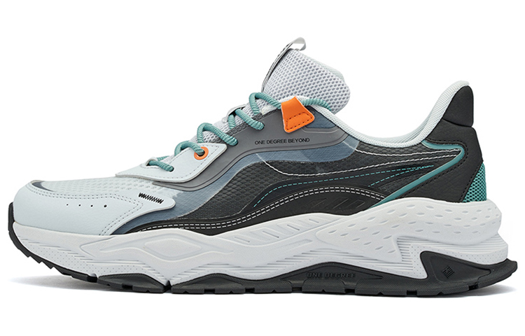 361° Anti Slip Wear Resistant Low Top Casual Shoes Men's Gray Black купить в интернет-магазине Yoocart с быстрой доставкой по России.