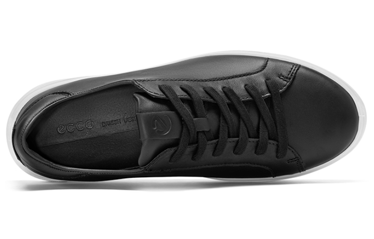 Ecco Street Fun Break Slip Resistant Low Top Skateboard Shoes Men's Black