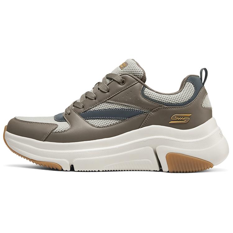 Skechers Bob's Anti-Slip Wear-Resistant Low-Top Casual Shoes Men's Brown