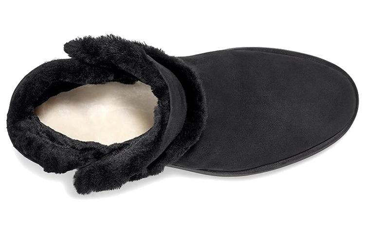 UGG Classic Mini Spill Seam Blvd Snow Boots Black Women's