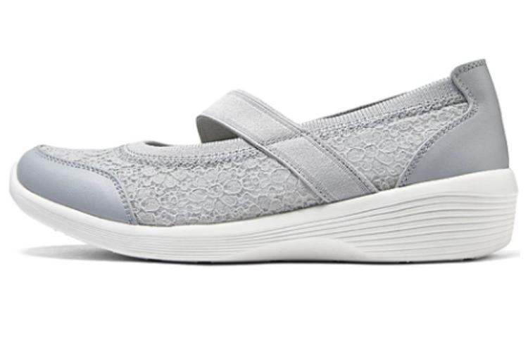 Skechers Modern Comfort Cushioning Wear-Resistant Low-Top Casual Shoes Women's Gray