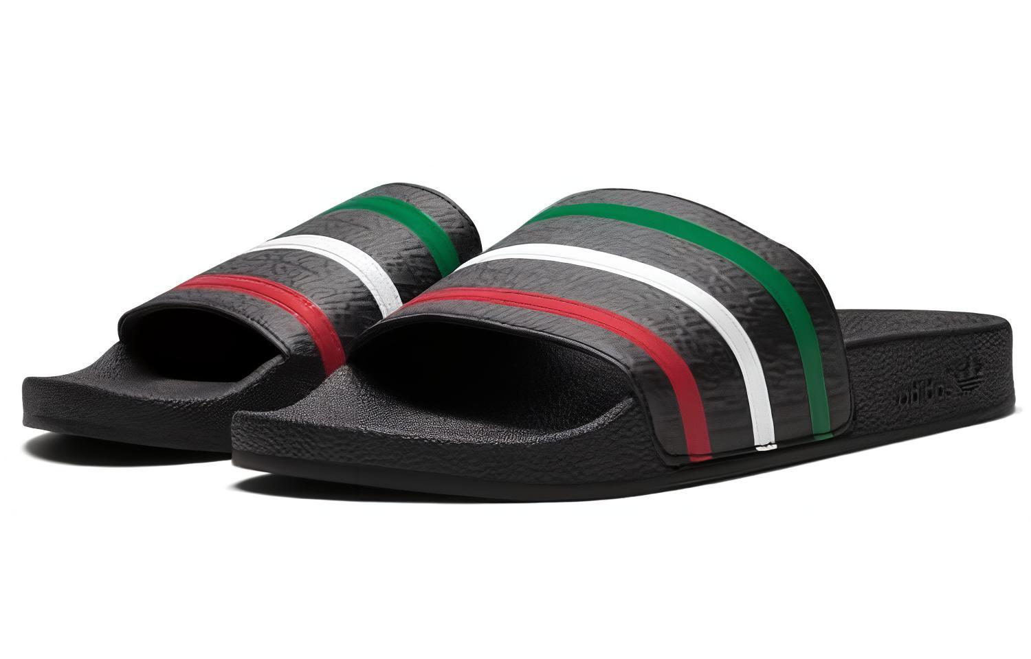 Adidas Adilette Slides Palace Black купить в интернет-магазине Yoocart с быстрой доставкой по России.