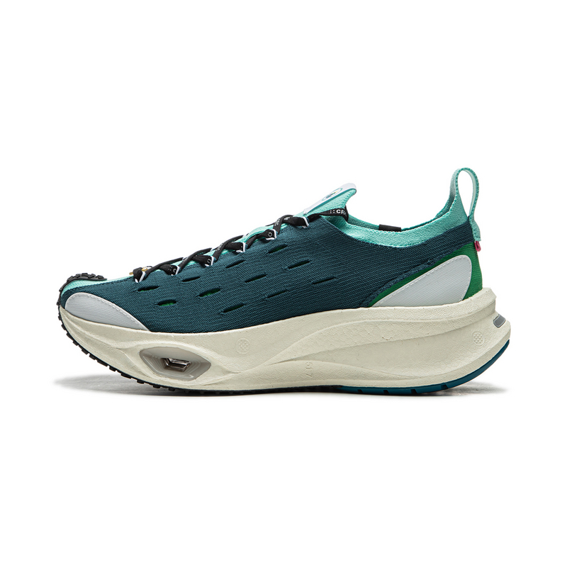 LiNing Casual Shoes Unisex Low-Top Dragonfly Green Turquoise