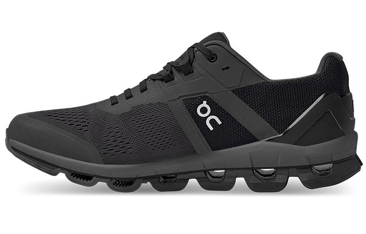 On Cloudace Cushioning Support Low-Top Running Shoes Men's Black