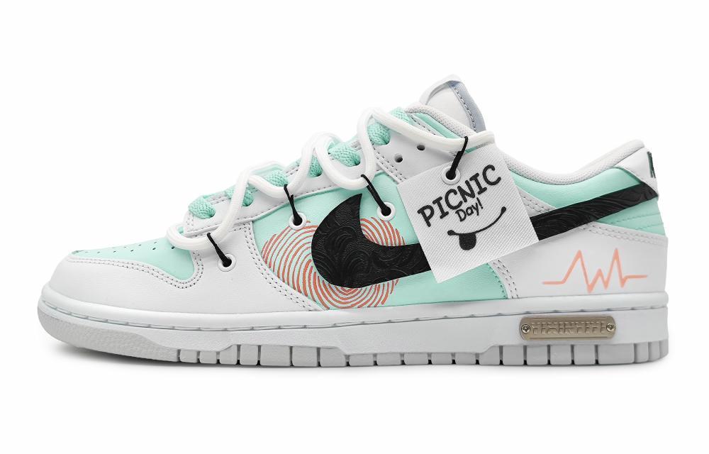 Nike Dunk Low Low-Top Skateboard Shoes GS Asphalt Gray