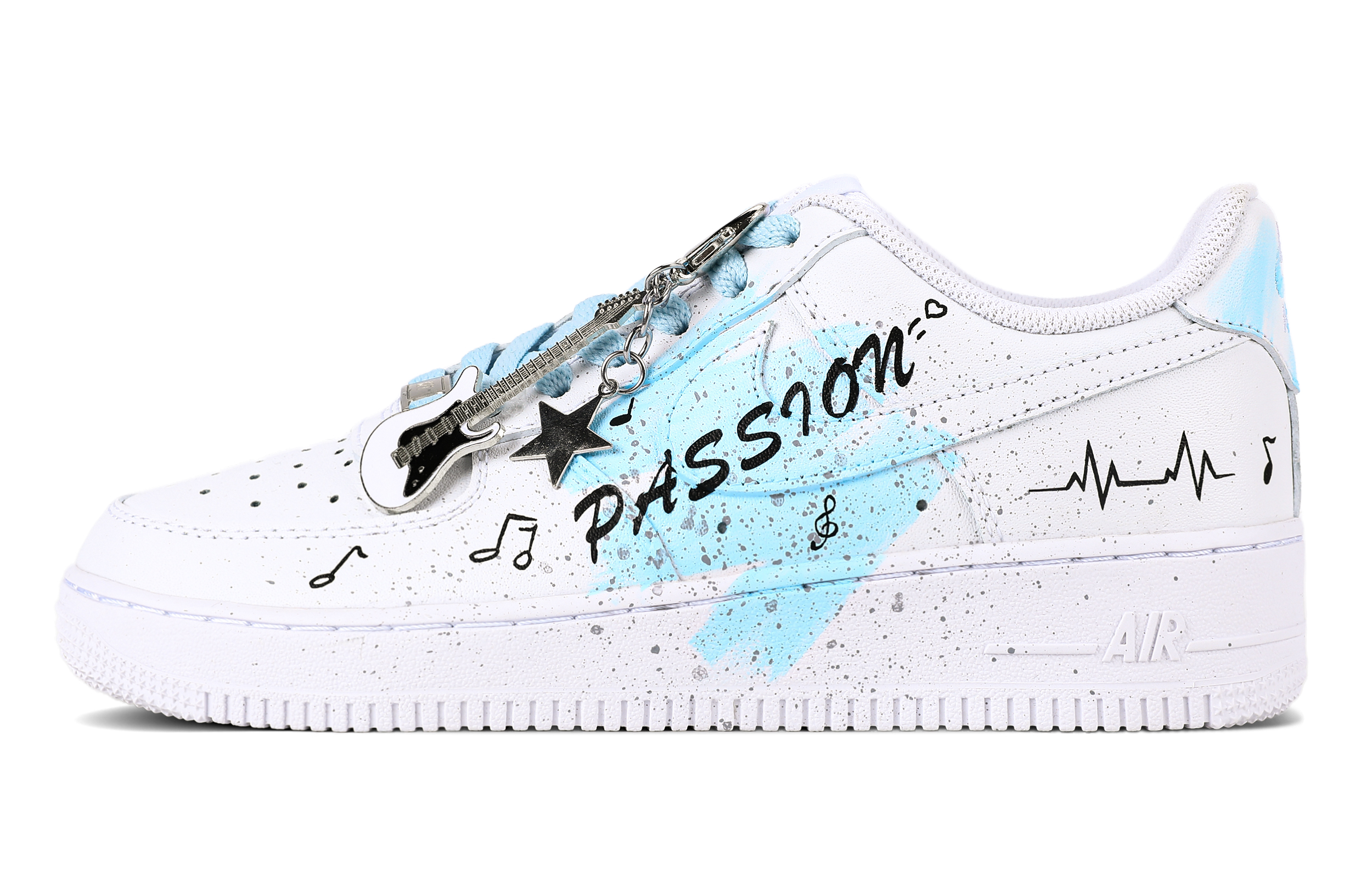 Nike Air Force 1 Waterproof And Lightweight Low top Skateboard Shoes Unisex White