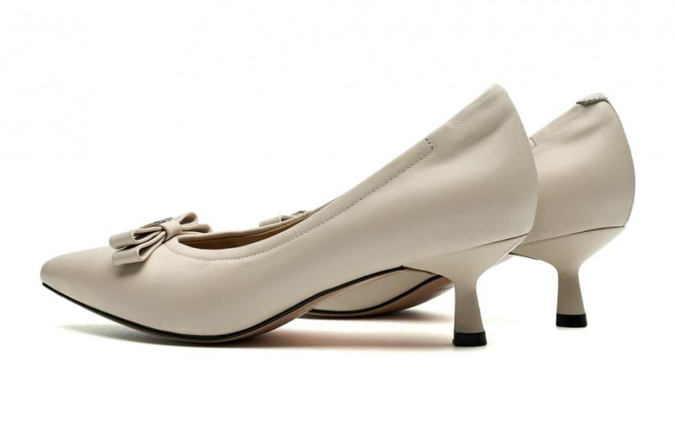 EBLAN Slim Heel High Heels Women's Beige купить в интернет-магазине Yoocart с быстрой доставкой по России.