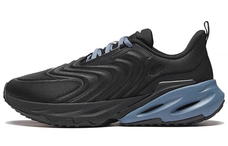 LiNing EazGo Rebound Cushioning Wear-Resistant Slip-Resistant Low-Top Running Shoes Men's Black