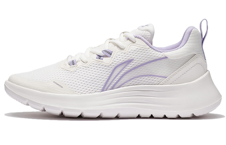 LiNing Low-Top Running Shoes Women's White Purple