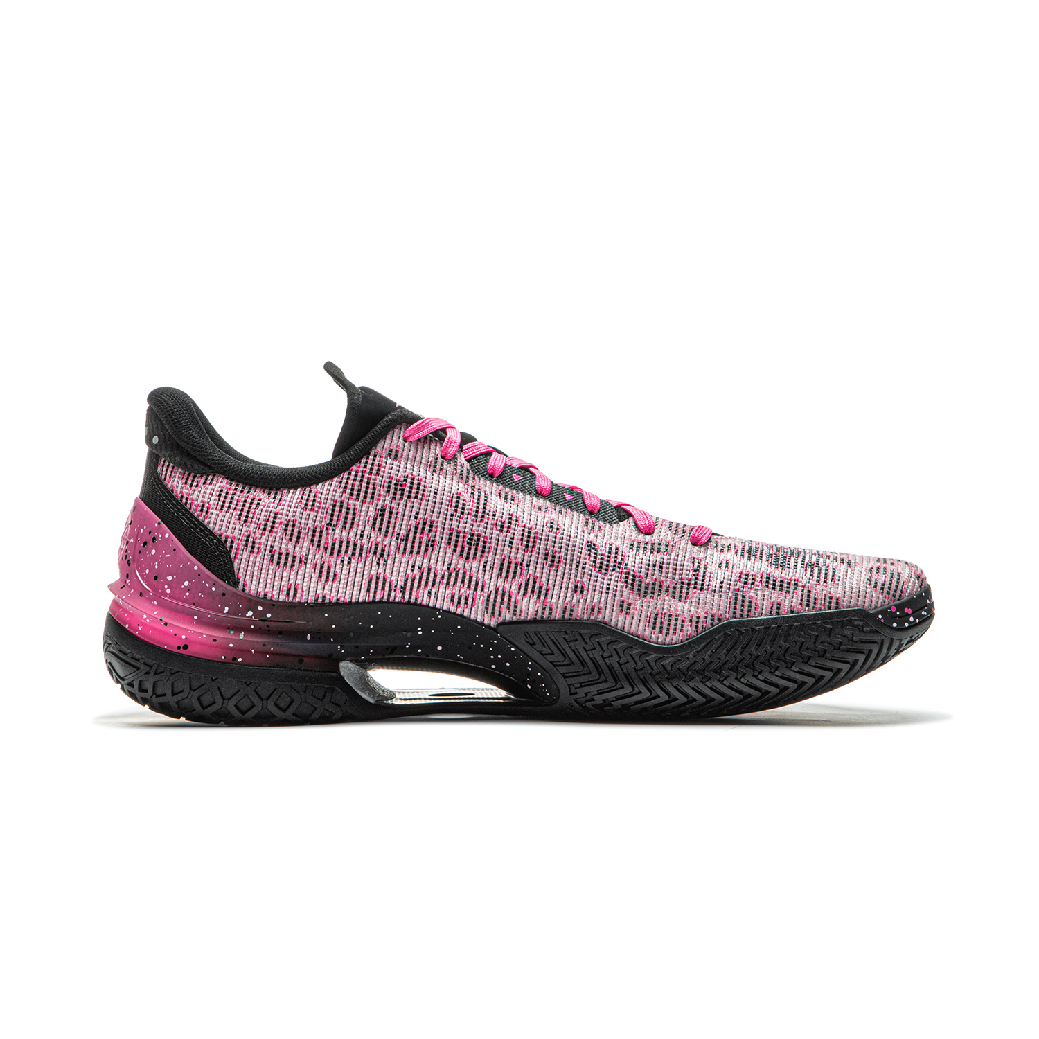 LiNing Knife 5 Slip Resistant Coverage Lightweight Rebound Low Top Performance Basketball Shoes Men's Black Pink купить в интернет-магазине Yoocart с быстрой доставкой по России.
