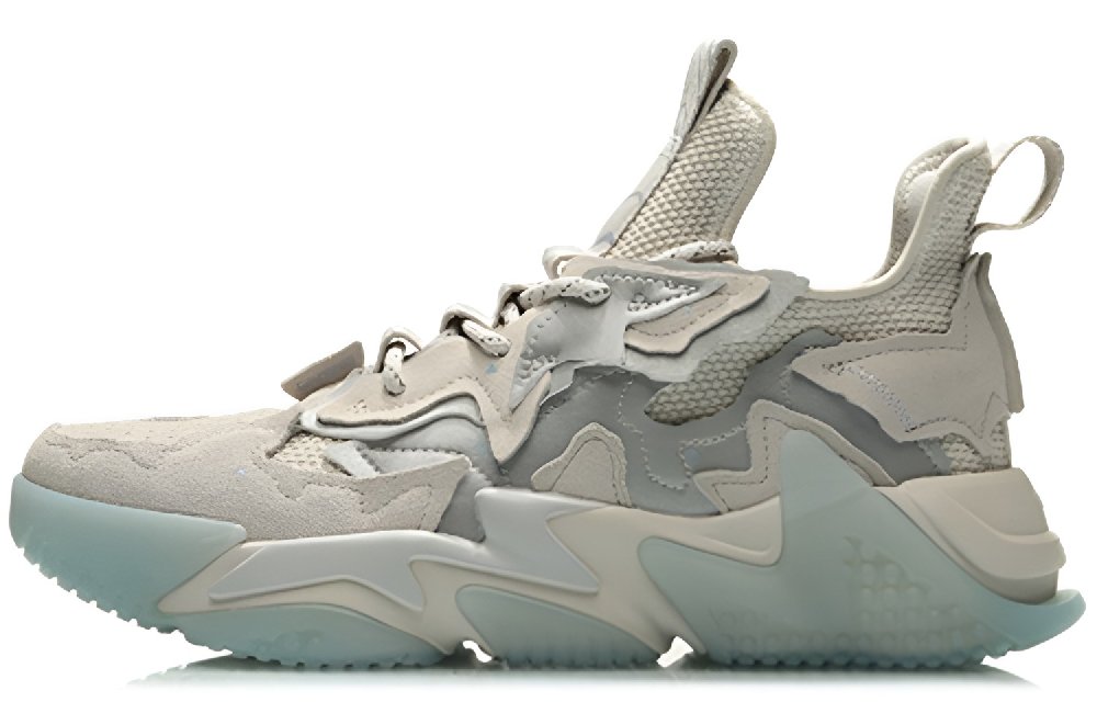 LiNing A Thousand Ways Durable Breathable Low Top Sports Casual Shoes Men's Antarctic Gray