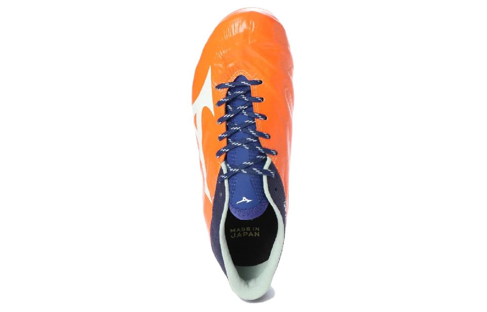 Mizuno AG Rubber Short Studs Cushioning, Wear Resistant Soccer Shoes Unisex Orange