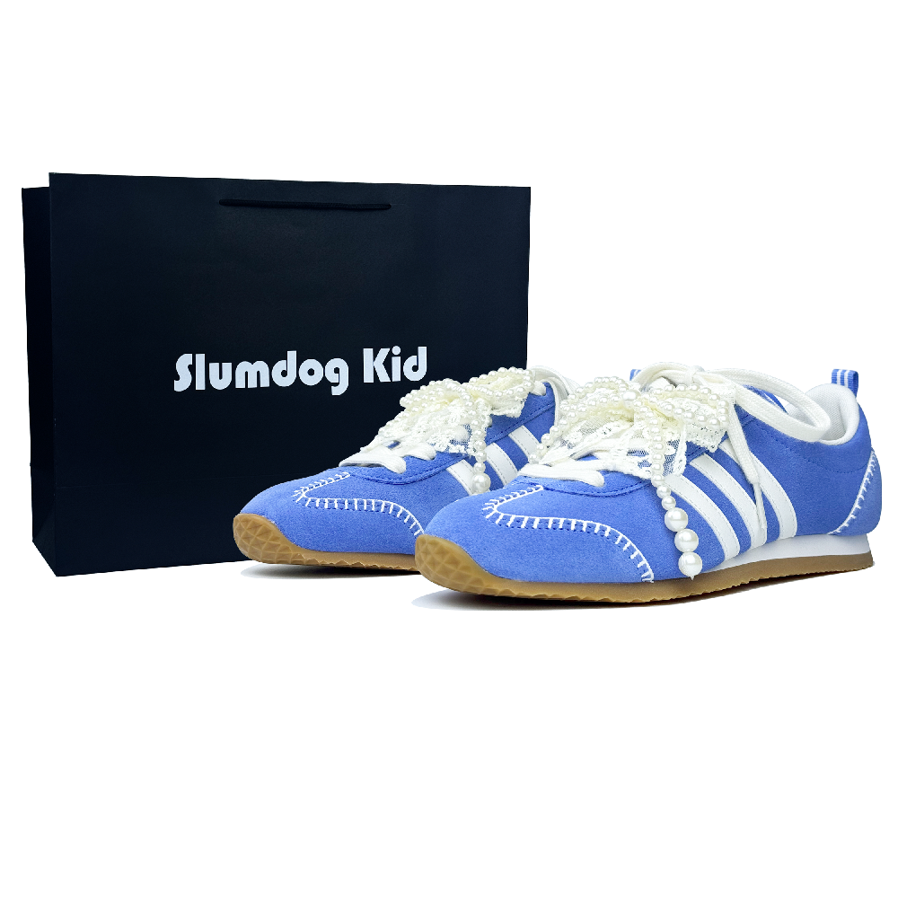 Adidas VS JOG 2.0 Low Top Casual Shoes Unisex Blue White