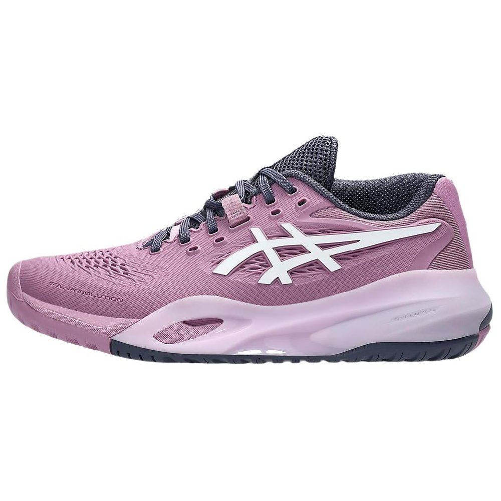 Asics GEL RESOLUTION 10 Low Top Tennis Shoes Women's Purple