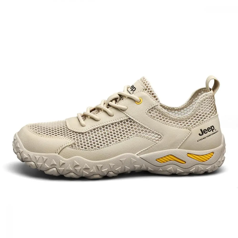 Jeep Abrasion Resistant, Breathable, Lightweight Grip Low Top Hiking Shoes Men's