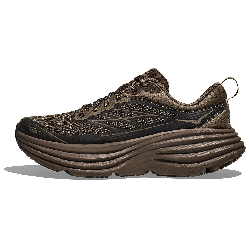 HOKA ONE ONE Bondi 8 Caged Stealth/Tech Umber