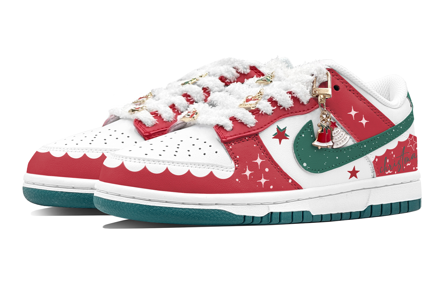 Nike Dunk Anti-Slip Wear-Resistant Low-Top Skateboard Shoes Women's Red купить в интернет-магазине Yoocart с быстрой доставкой по России.