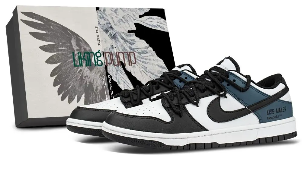 Nike Dunk Coverage Cushioning Impact Resistance Low top Skateboard Shoes Unisex