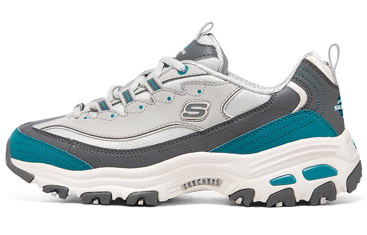 Skechers D'lites 1.0 'White Teal Grey' Women's