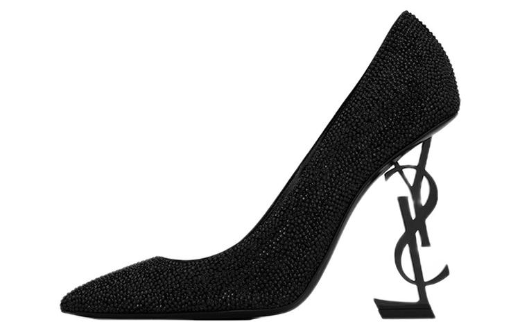 SAINT LAURENT Opyum Glitter Pumps