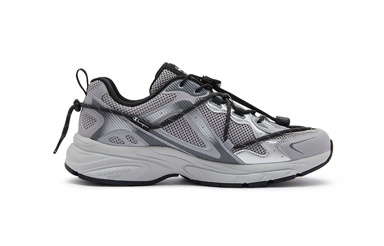 Champion Cushioning Wear-Resistant Low-Top Running Shoes Men's Light Gray купить в интернет-магазине Yoocart с быстрой доставкой по России.