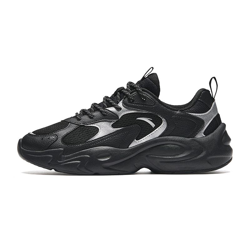 Anta Low-Top Chunky Sneakers Men's Black