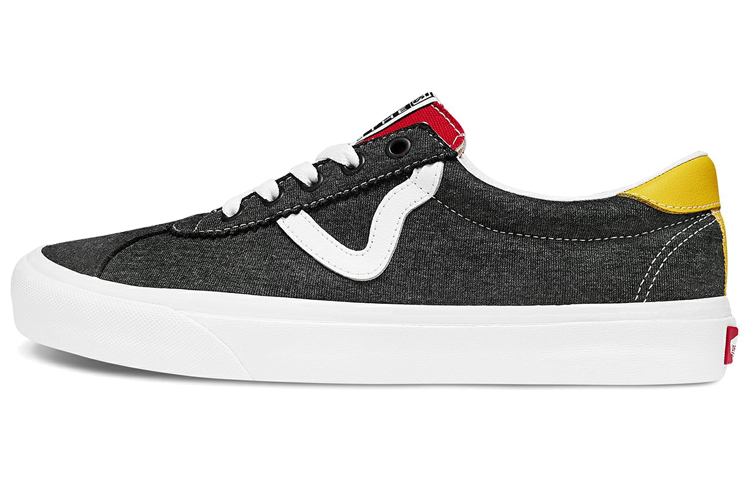 Vans Sports Black Red Yellow