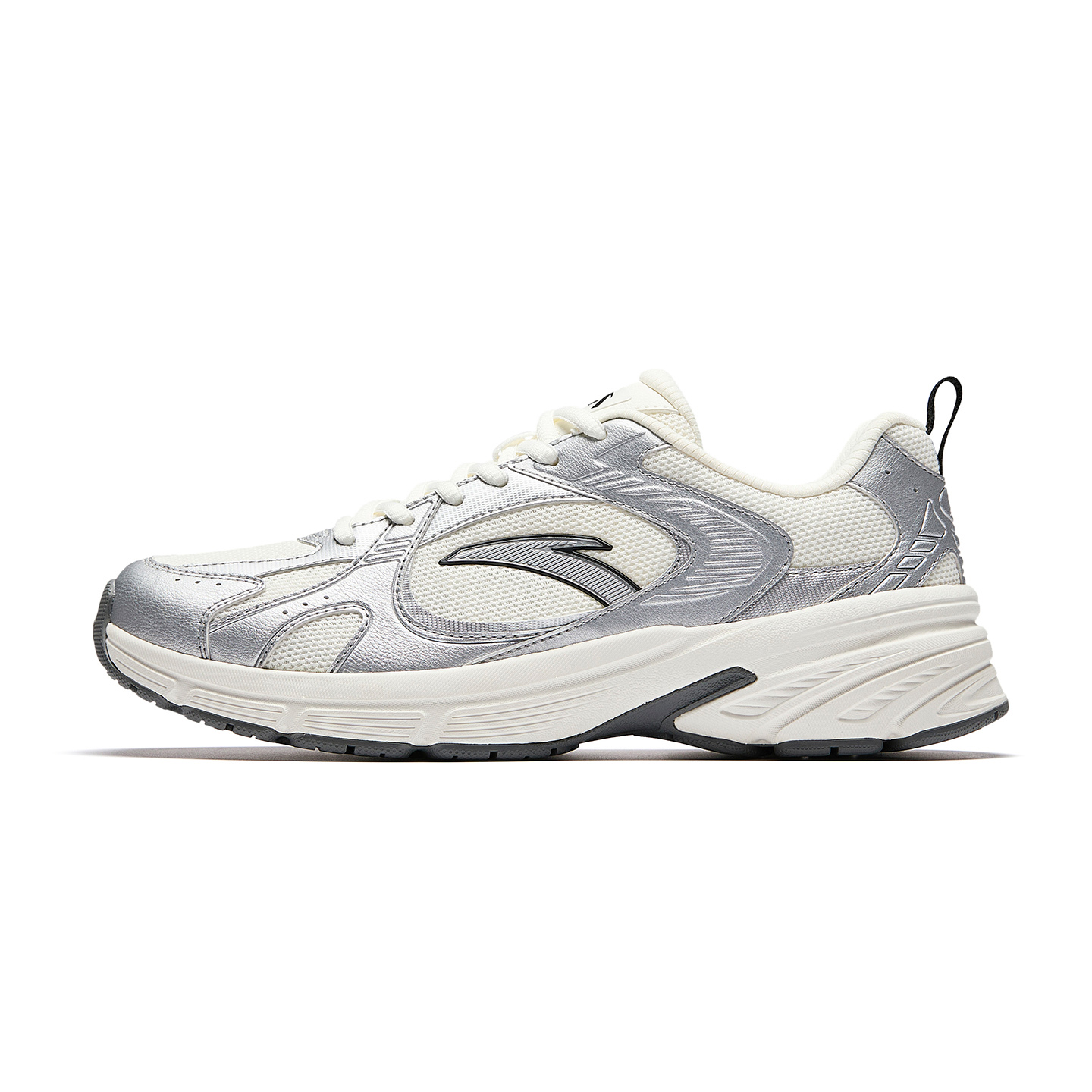 Anta AT804 Low top Casual Shoes Men's White Silver