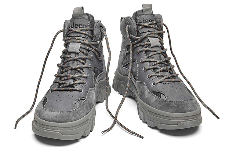 Jeep Casual Outdoor Boots Unisex Gray купить в интернет-магазине Yoocart с быстрой доставкой по России.